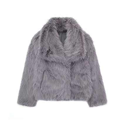 Rose™ | Lyxig Faux Fur Kappa