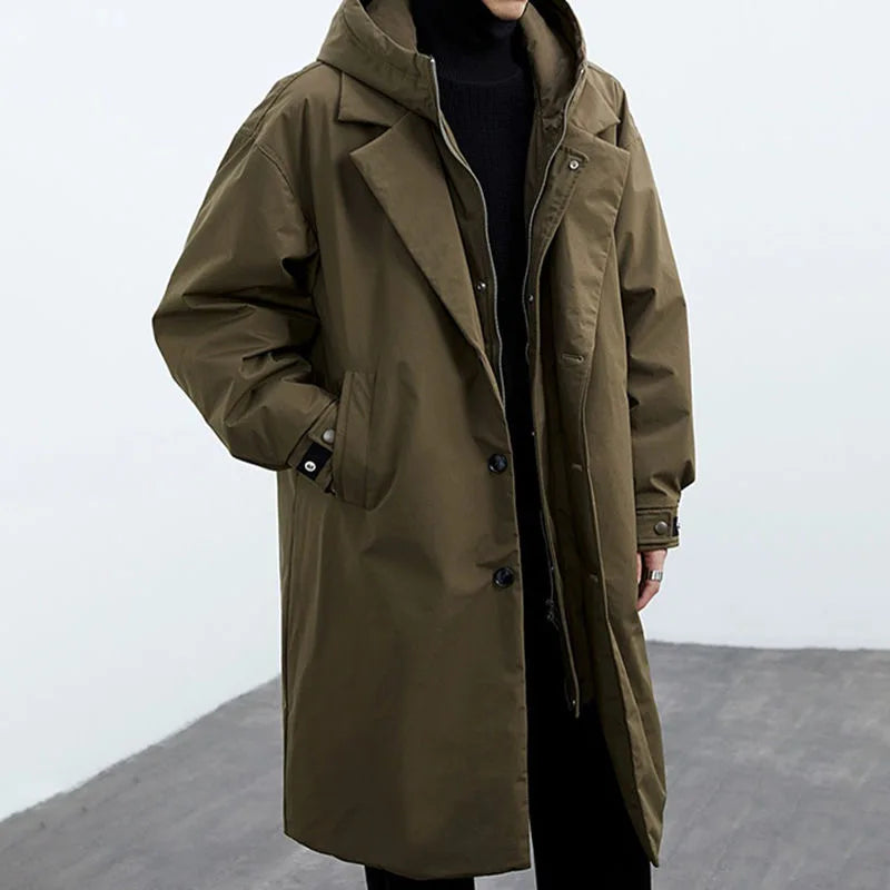 Lars™ | Varm och stilren trenchcoat