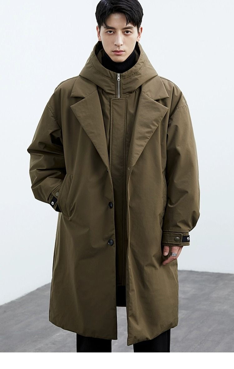 Lars™ | Varm och stilren trenchcoat